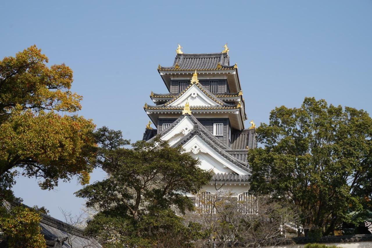岡山市ルミエールドボナールアパートメント エクステリア 写真